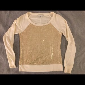 Sequined Banana Republic Sweatshirt
